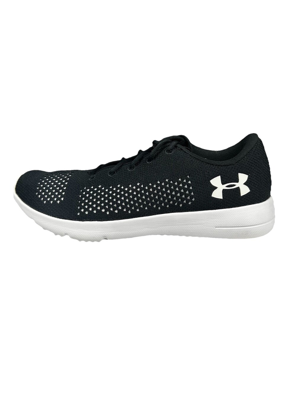 Under Armour UA Rapid Sneakers Men's Size 7.5 Black White 1297445-001 New